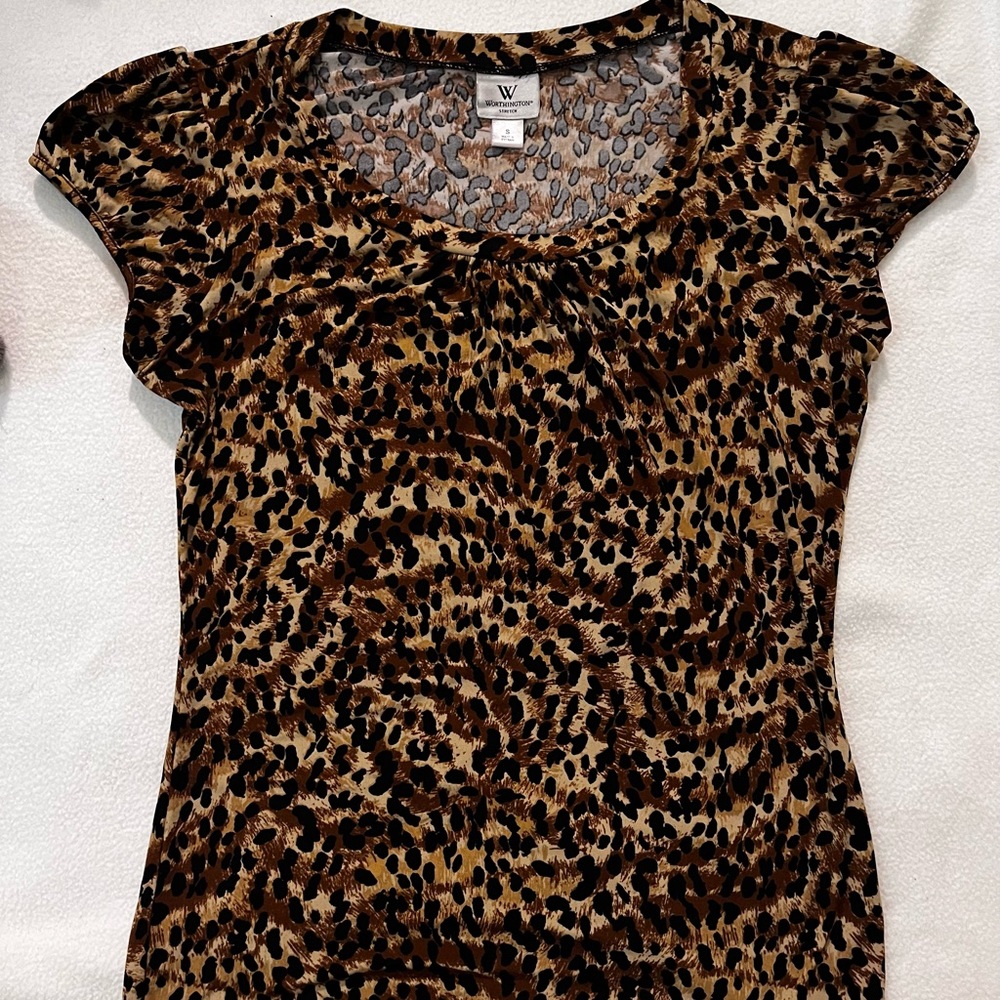 Cheetah Print Shirt